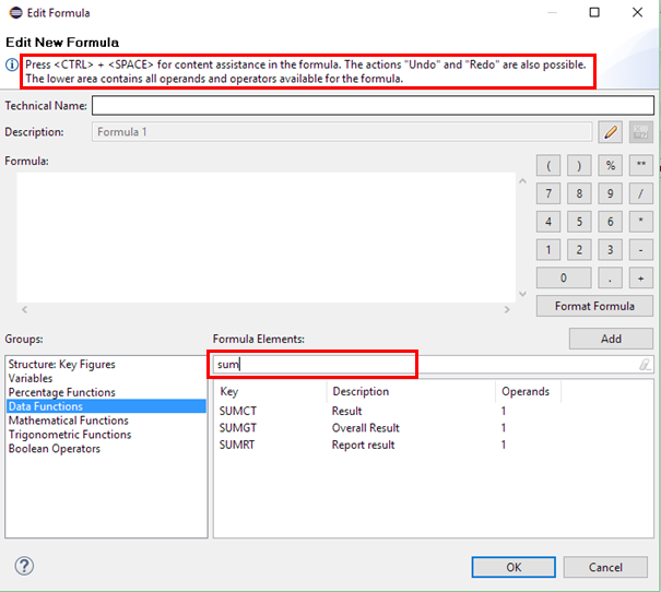 Comparison of SAP BEx Query Designer and eclipse BW Modeling Query