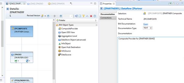 Create Dataflow within BW/4HANA.