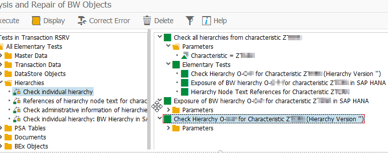 Activate Master Data Hierarchies.