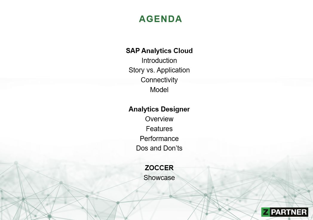 ZPARTNER @ SAP Online Track Munich and Vienna 2020
