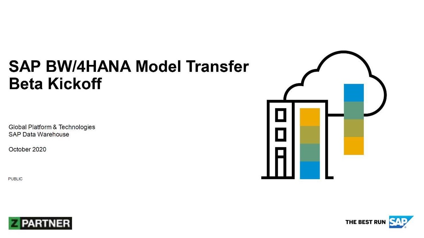 ZPARTNER joins SAP Betaprogramm BW/4 Model Transfer in SAP DWC