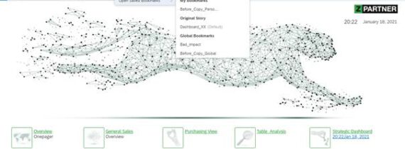 SAP Analytics Cloud Story development.