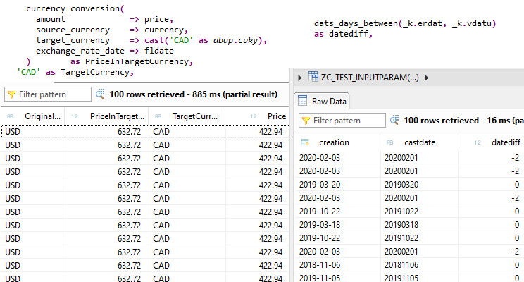 Data Modeling with CDS Views – Part 2: Currency/Unit Conversion & Date Functions