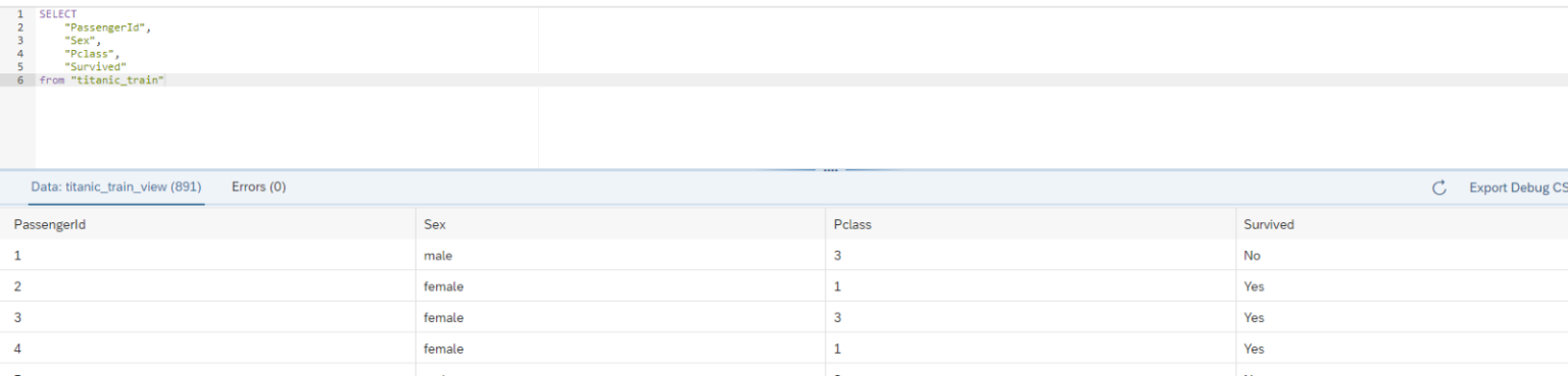 DATA FLOWS IN SAP DATASPHERE (DSP) – Part 4: Using Dataspheres HANA ...