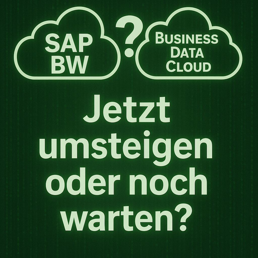 SAP BW und Business Data Cloud: Jetzt umsteigen oder noch warten?