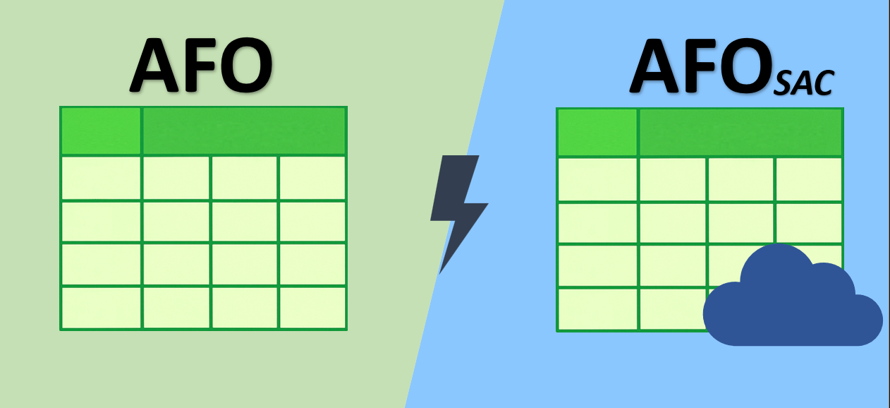 AfO vs. AfO for SAP Analytics Cloud (SAC): Similarities, Differences, and Which One to Choose