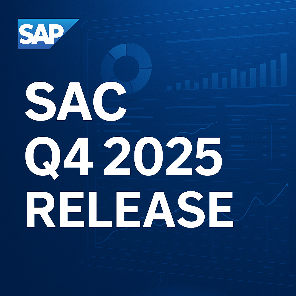 SAP Analytics Cloud Q4 2025 – New Features: Composites, Variance Scripting, new KPI Widget, Live Versions, Performance Stats.