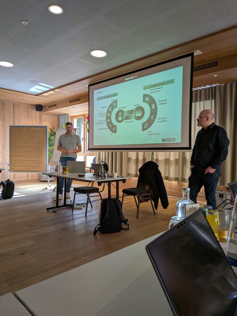 Mario und Franz-Josef; Topic Lead und Projekt Management Konzept